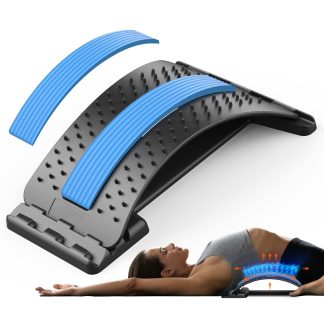 Lumbar Lift Lower Back Stretcher & Massager