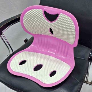 Waist Back Support Chair (Pink )