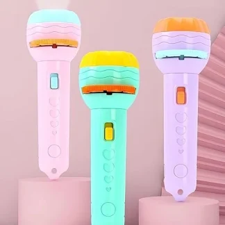 “Kids Flashlight Story Book 3D Projector Torch Early Educational Light up Toys Sleep Light Preschool Fairy Tale Projection Lamp Gift”
