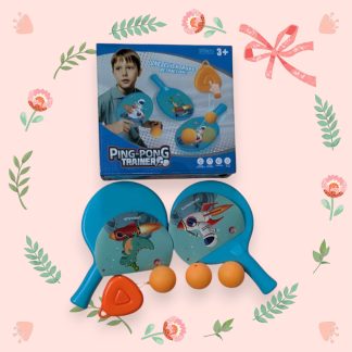 “Hanging Ping-Pong Trainer 2 Rackets 3 balls set”